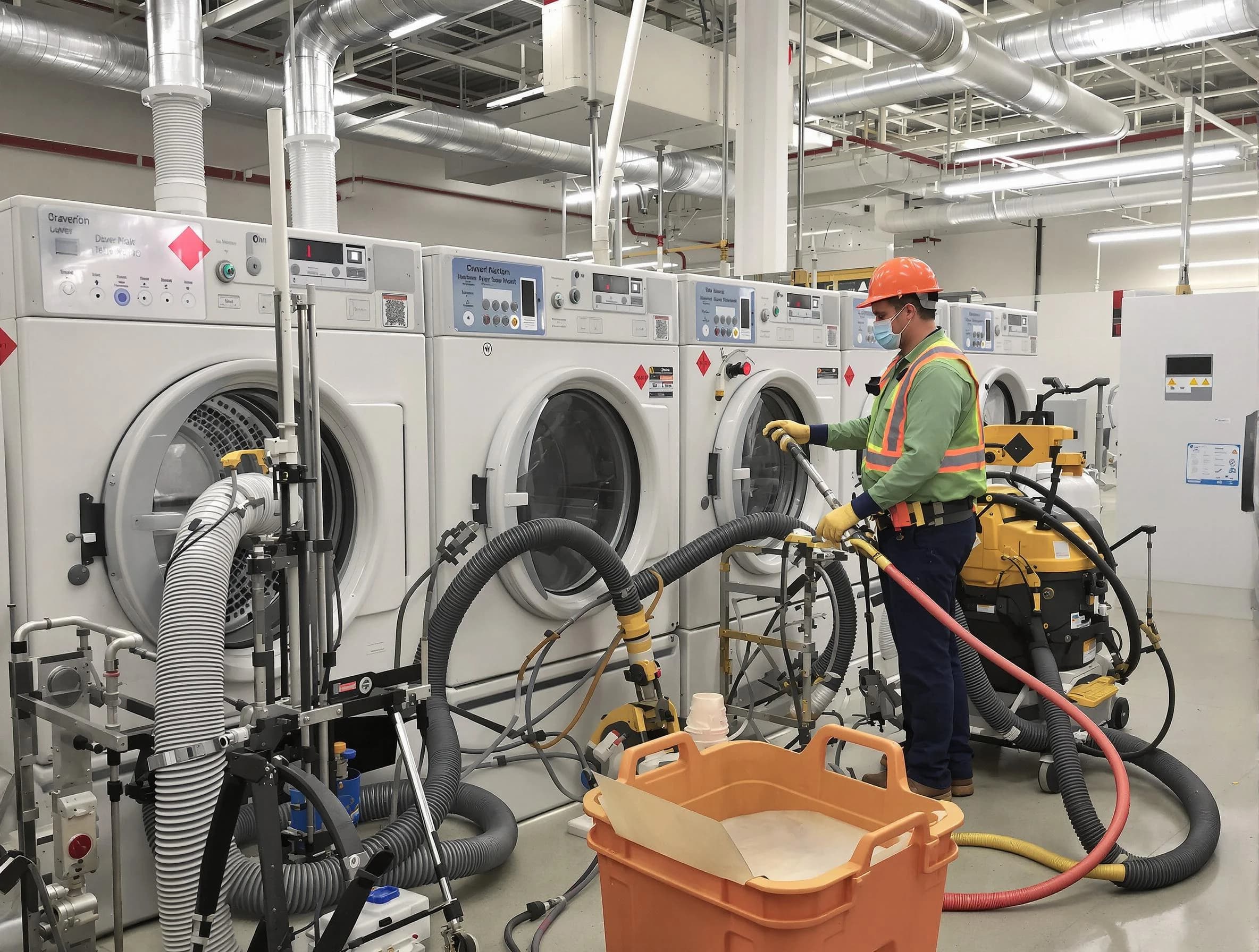 Commercial-grade dryer vent cleaning by Forest Park Dryer Vent Cleaning in Forest Park