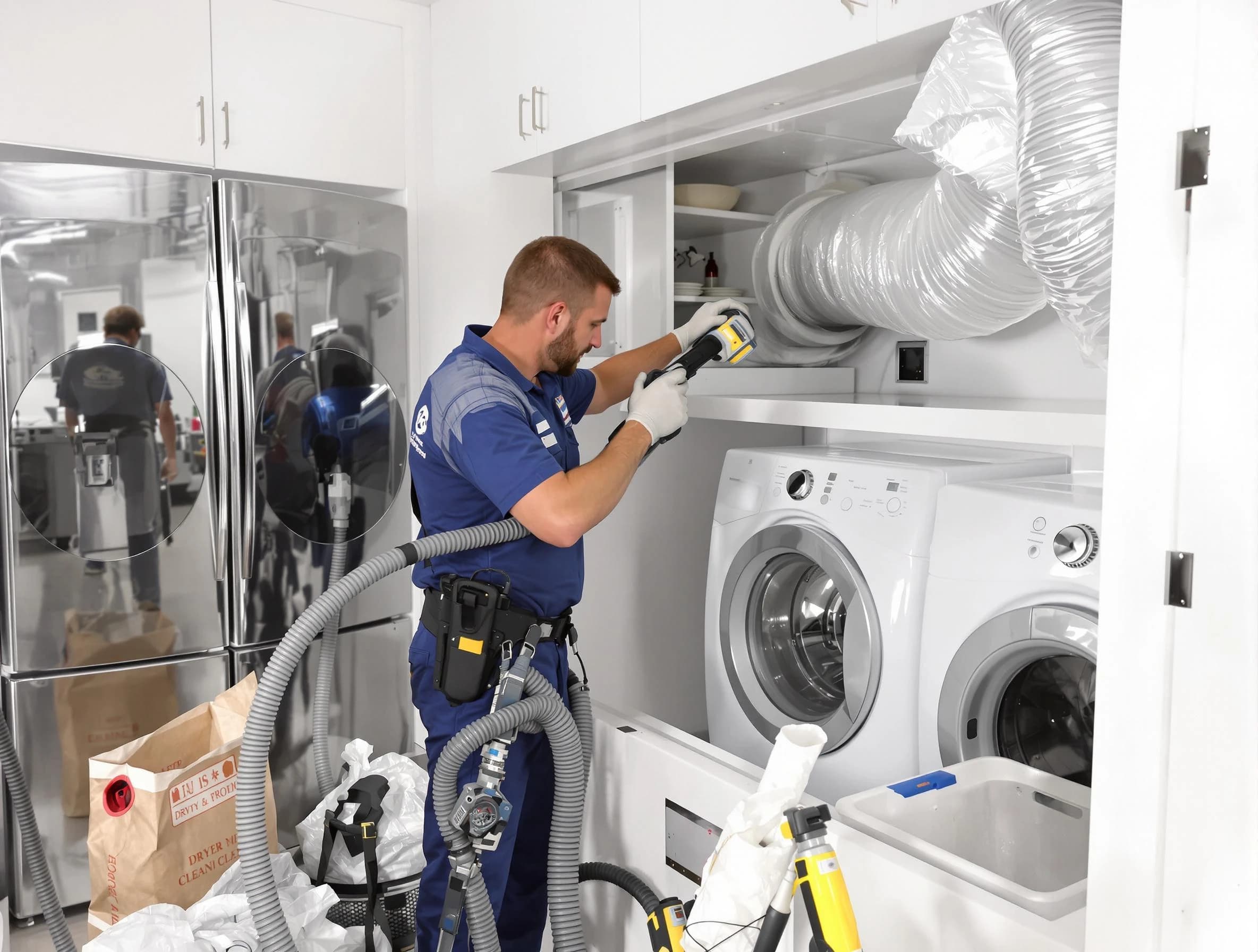 Professional duct cleaning by Forest Park Dryer Vent Cleaning in Forest Park