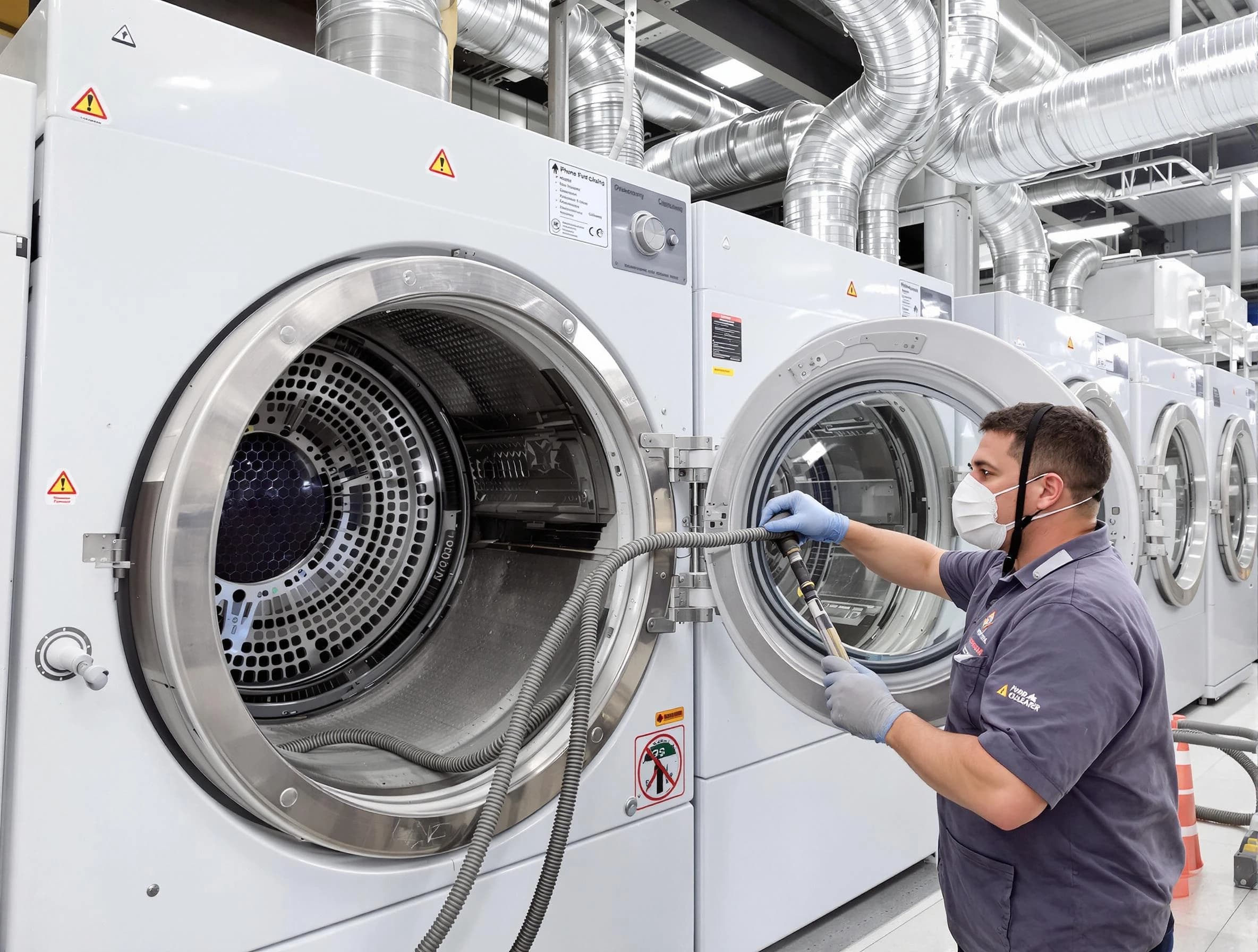 Industrial-grade dryer vent cleaning by Forest Park Dryer Vent Cleaning in Forest Park