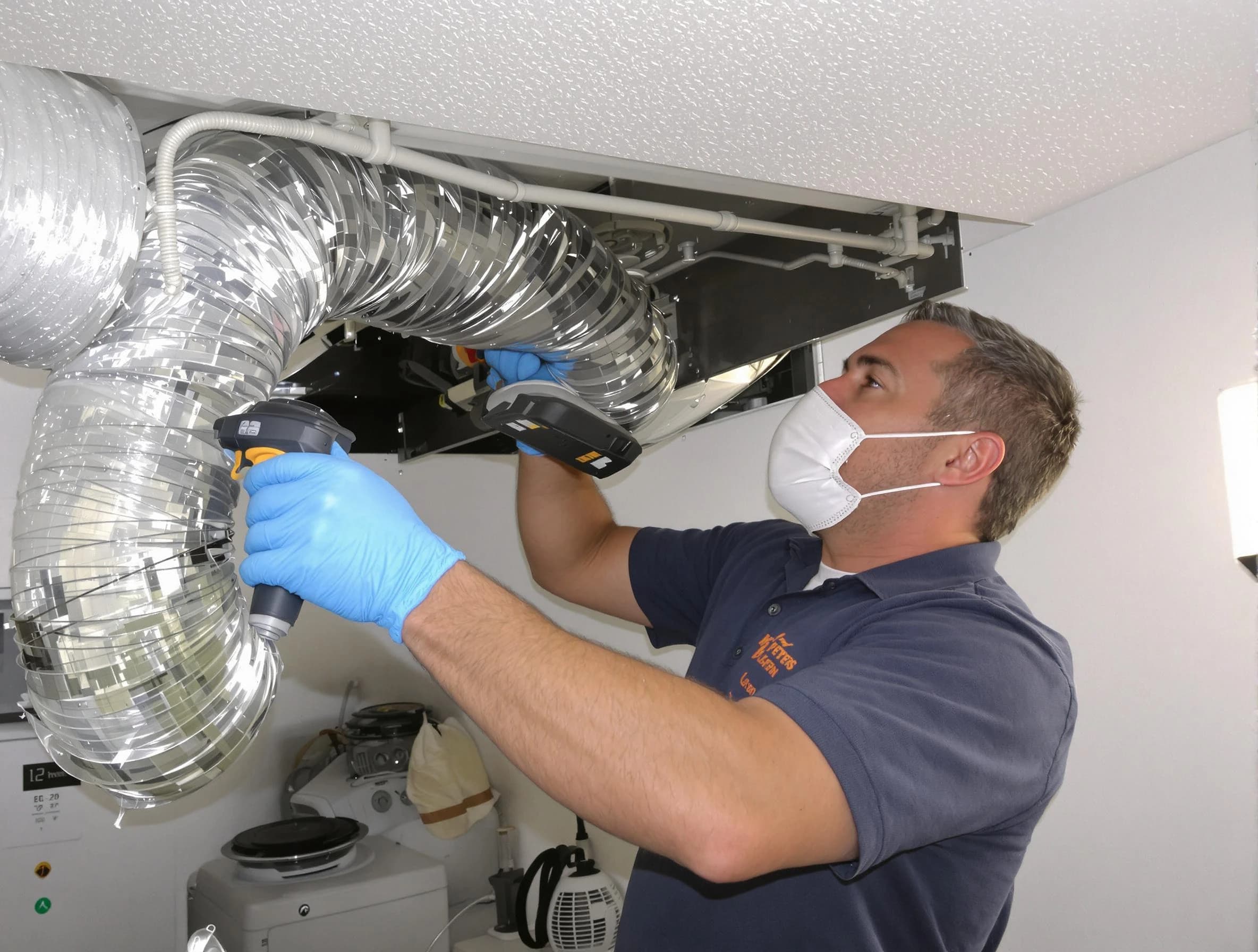 Forest Park Dryer Vent Cleaning professional performing thorough residential dryer vent cleaning in Forest Park