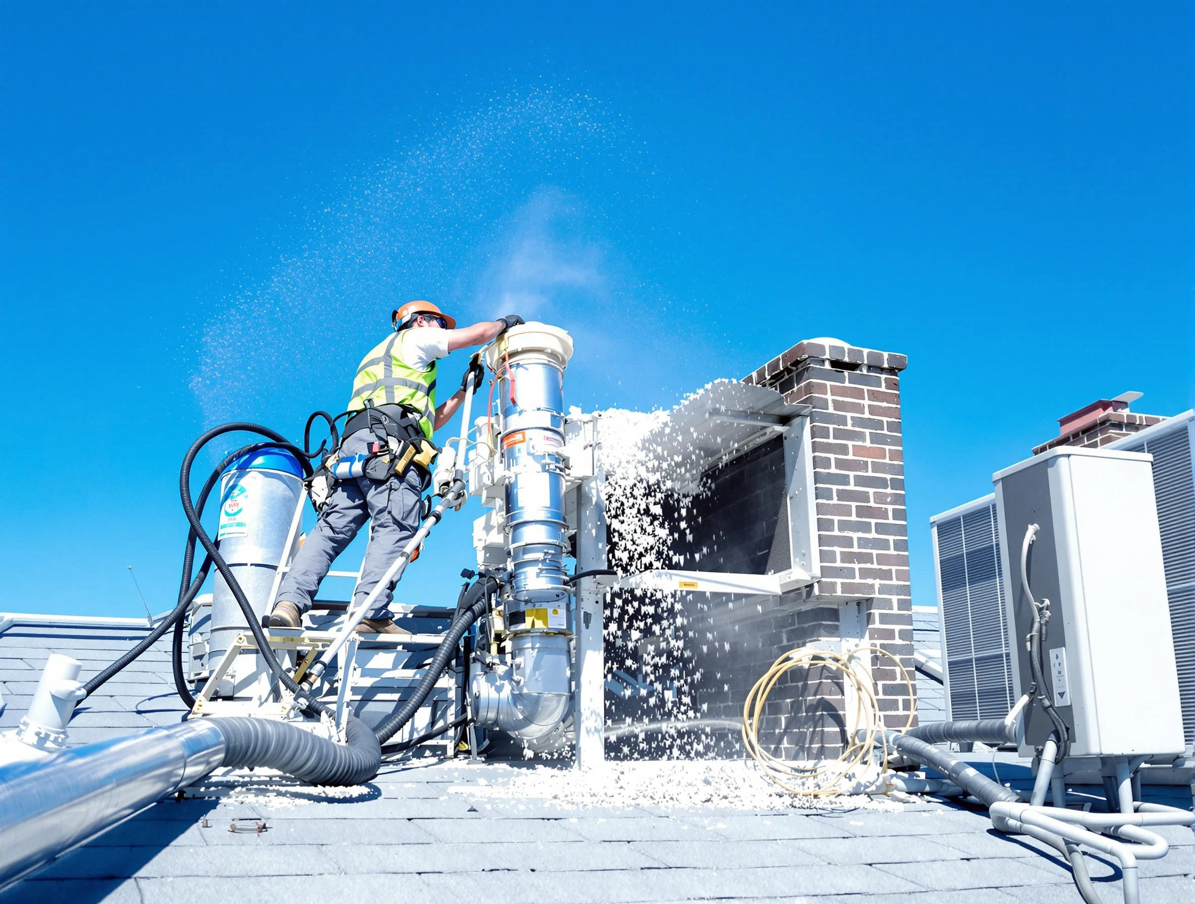 Expert roof dryer vent cleaning by Forest Park Dryer Vent Cleaning in Forest Park