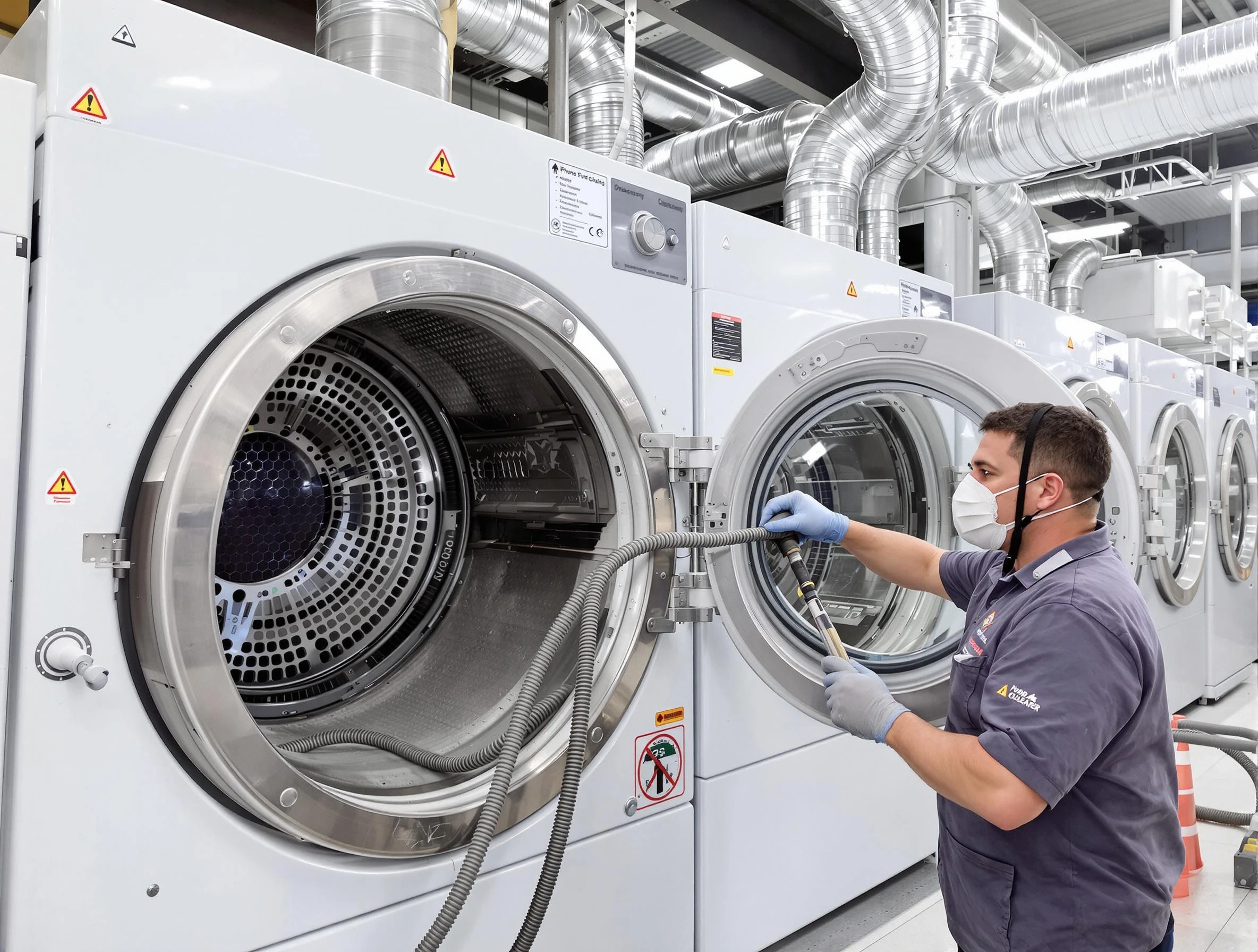 Industrial-grade dryer vent cleaning by Forest Park Dryer Vent Cleaning in Forest Park